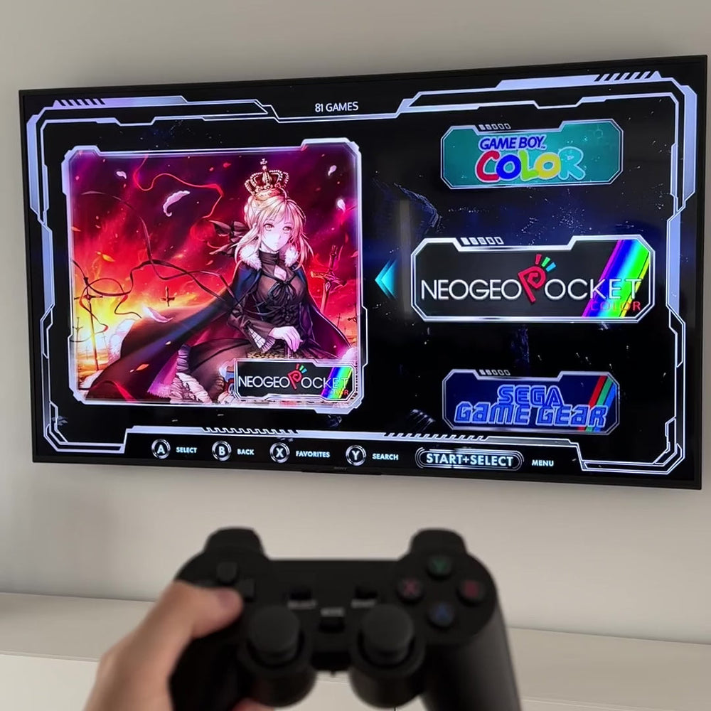 Browse the console game library